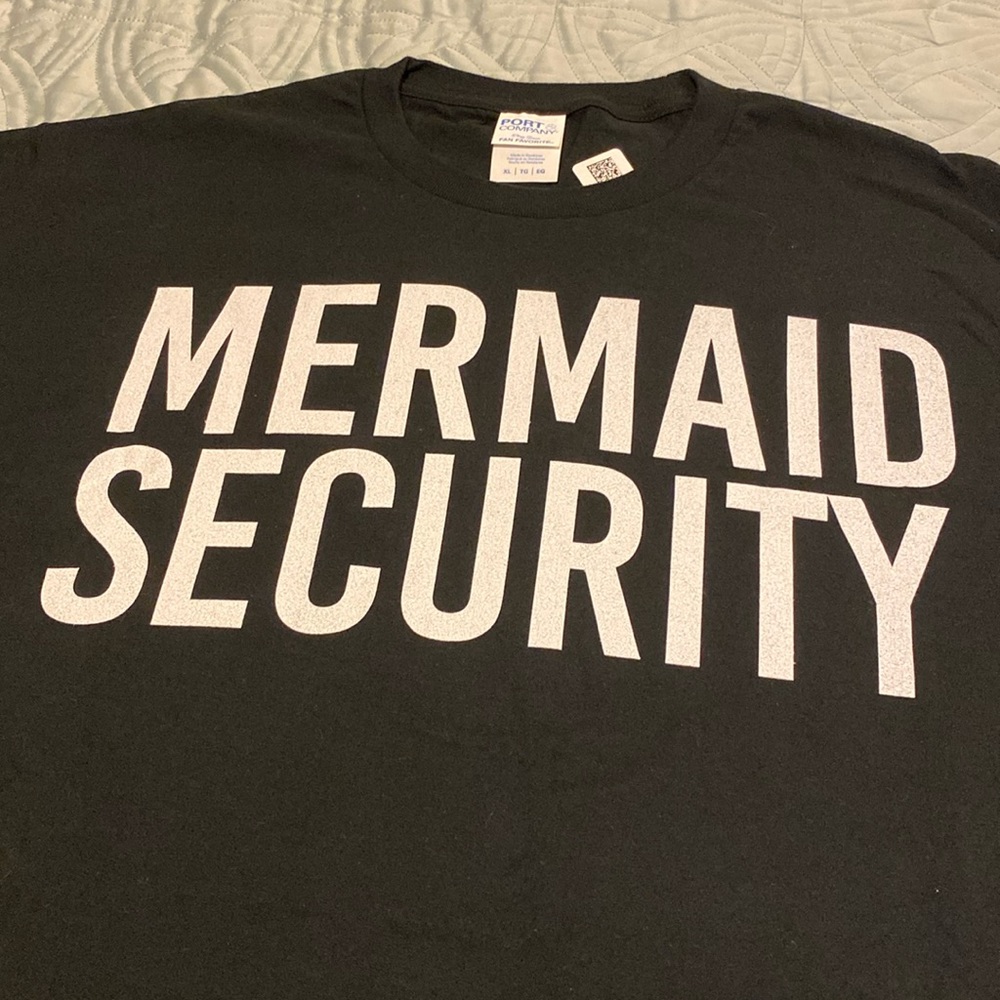 Mermaid Security XL t-shirt